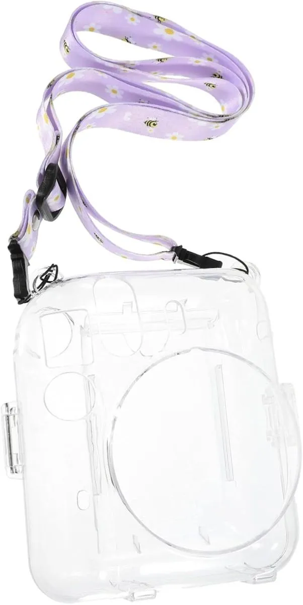 Scratch-resistant Crossbody Camera Case for Instant Film Shoulder Strap