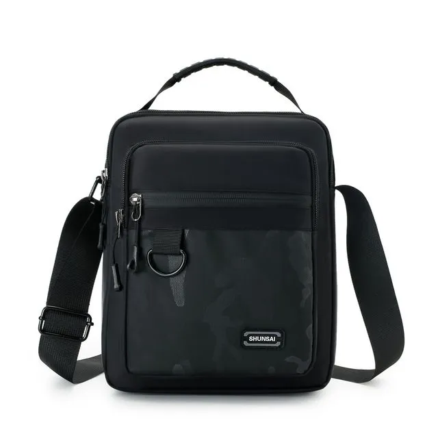 Large Capacity Messenger Bags -black