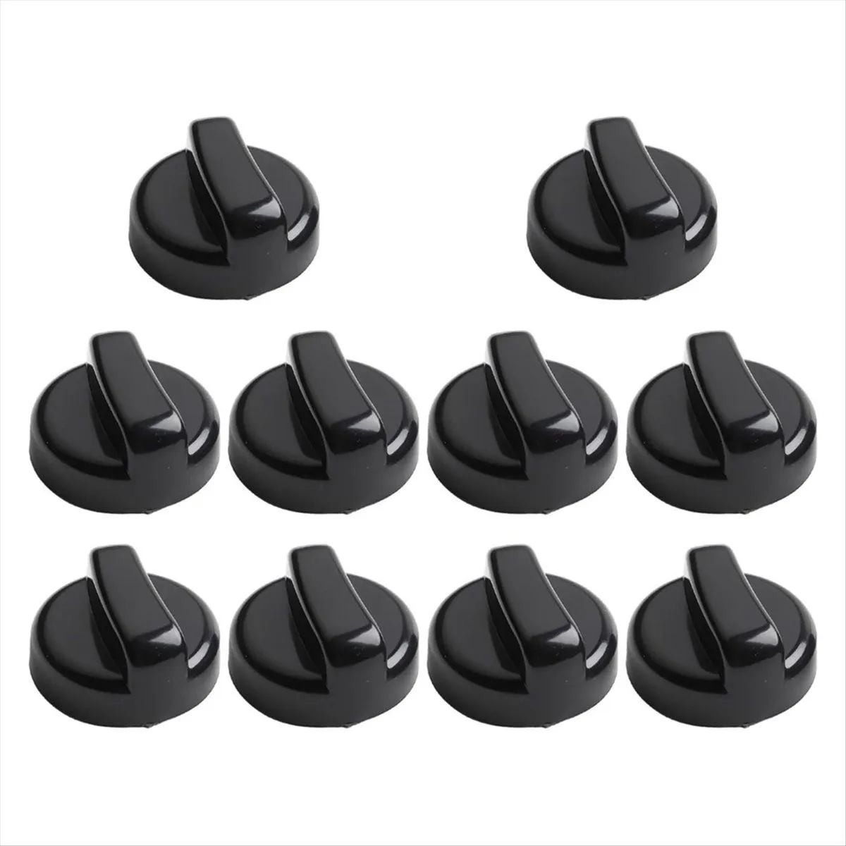Plastic 10 Outdoor Gas Heater Knobs, Replacement Knobs for Patio Heaters, G