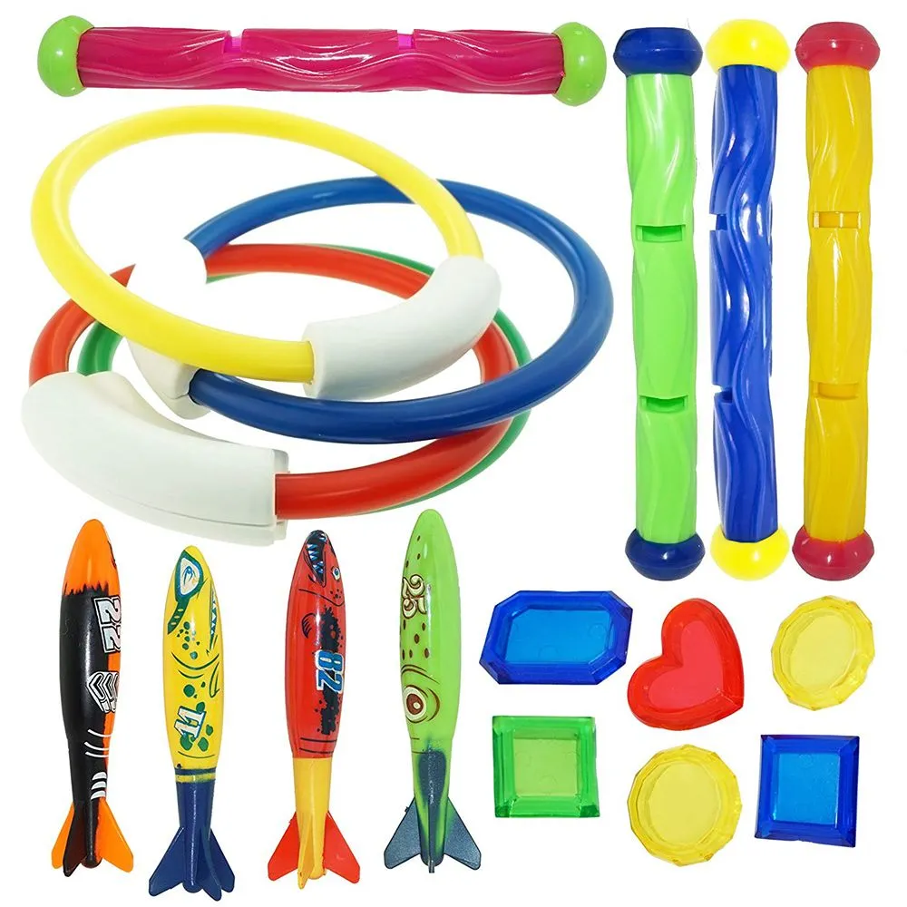 Pool Diving Game Toys Set 18  Pack