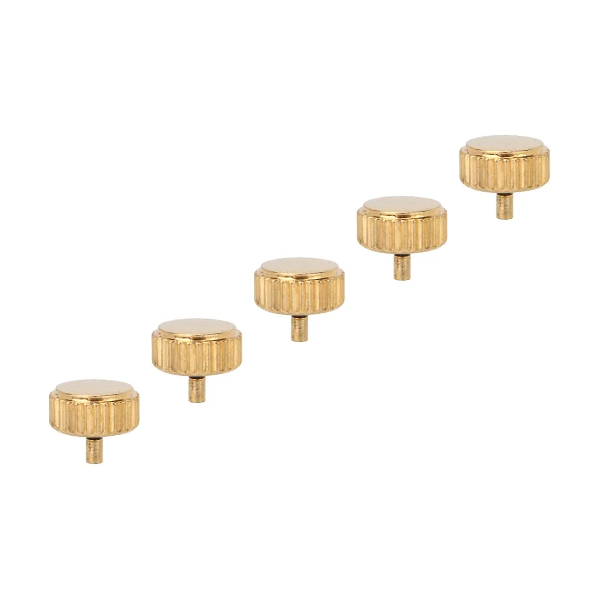 Watch Crown Repair Kit 5mm Gold Steel