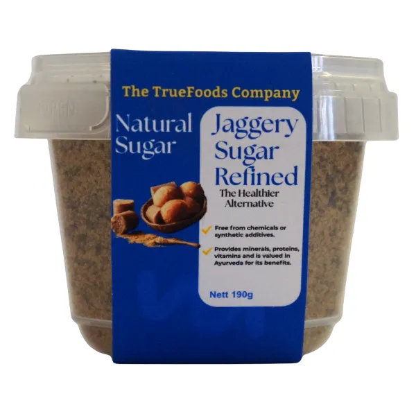 The Truefoods Company Premium Jaggery 190g 4 Pack