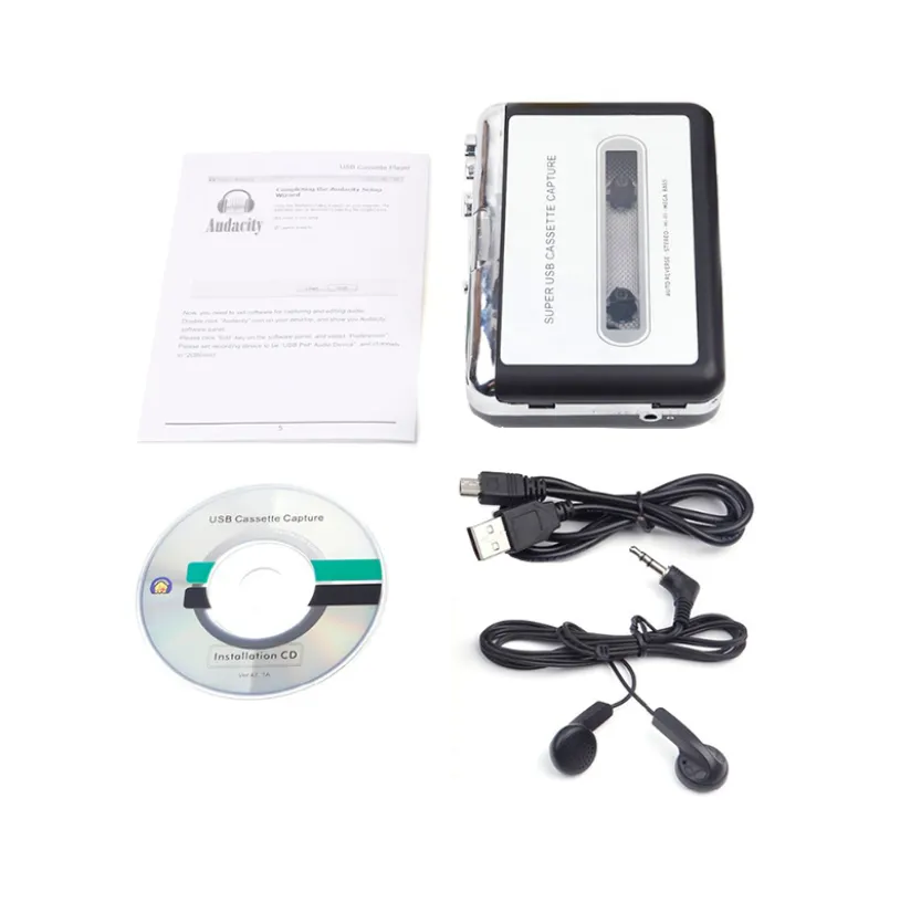 Portable Cassette Player, USB Cassette Player, Tape Recorder