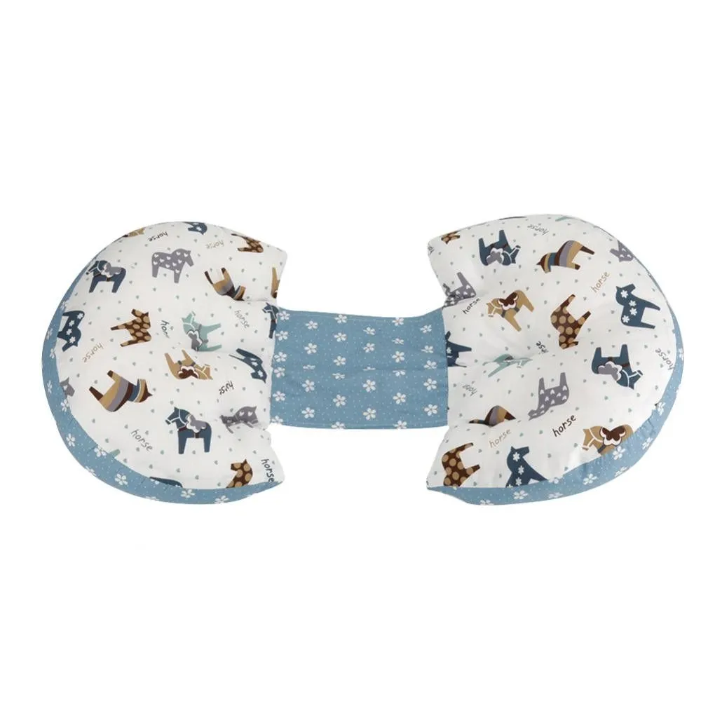 Multifunctional U-Shaped Pregnancy Pillow for Waist Back Belly Support
