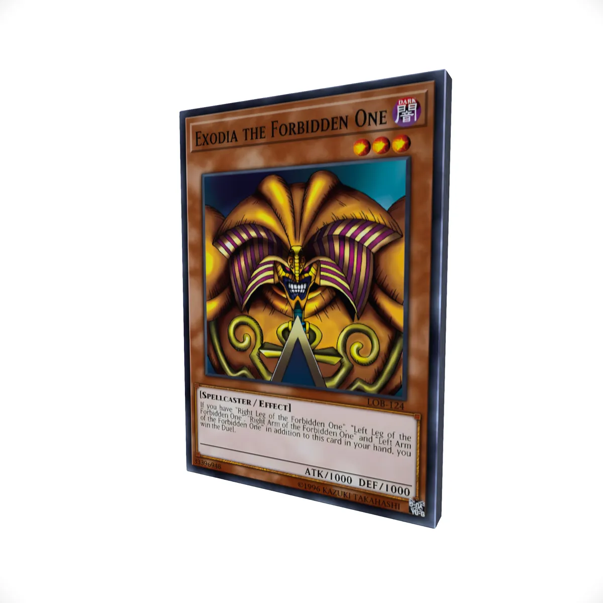 Exodia the Forbidden One - Yu-Gi-Oh! Card Themed Mouse Pad