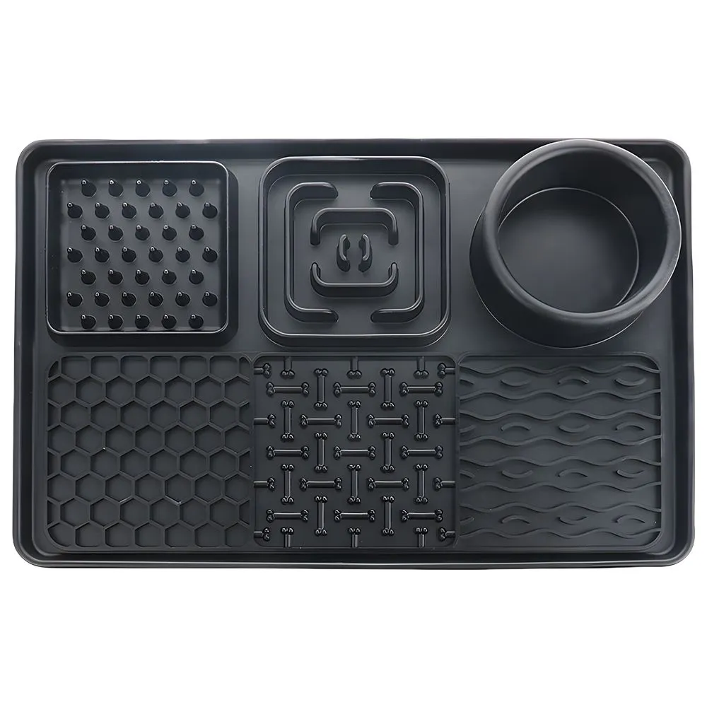 Aus Pets Lick Mat for Dogs - Food Graded Silicone Slow Feeder Dog Bowl