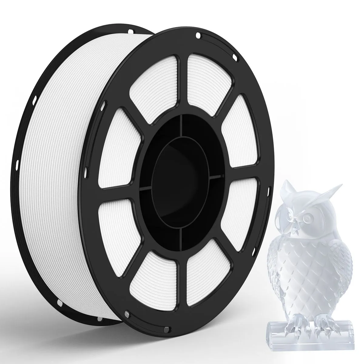 3D Printer PETG Filament 1.75mm 1KG - White