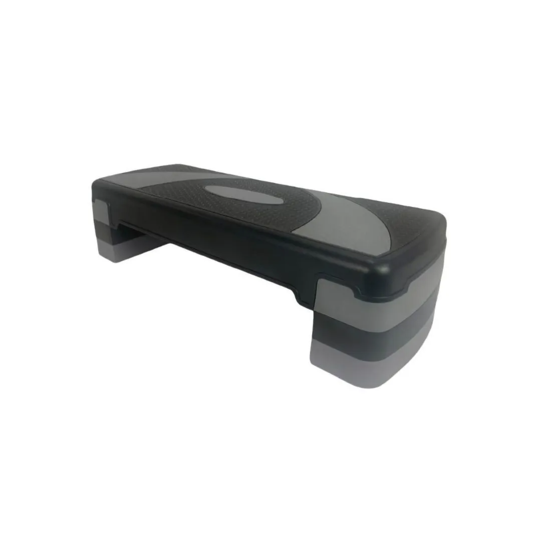Fitness Step Board - Large Triple Height Adjustable Aerobic Step Platform