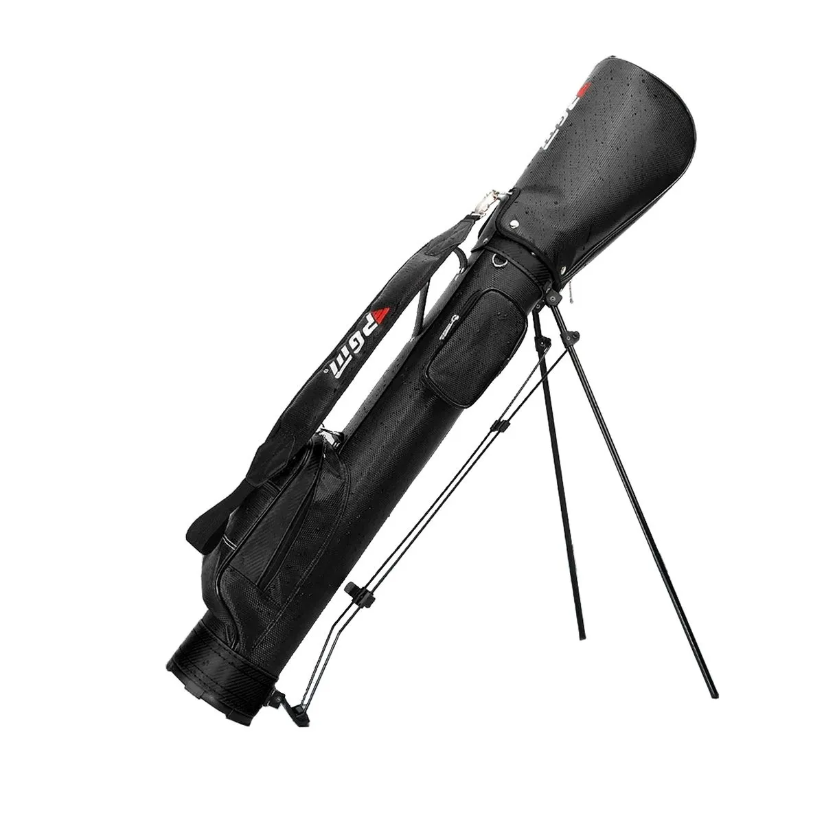 Portable PU Golf Stand Bag Light Standing Golf Bag Club Sunday Travel Bag