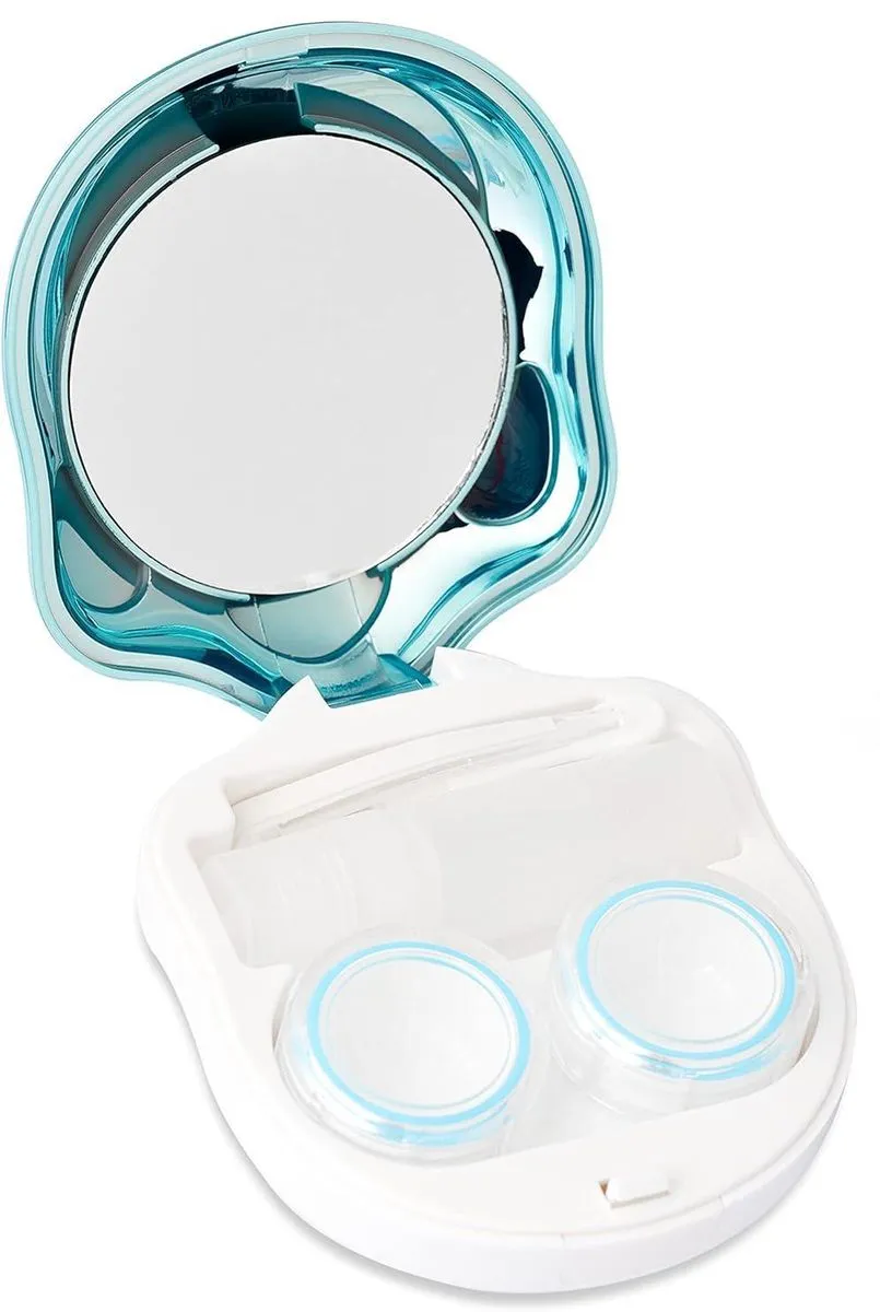 Cute Cat Paw Contact Lens Travel Kit, Portable Contact Lens Storage Case