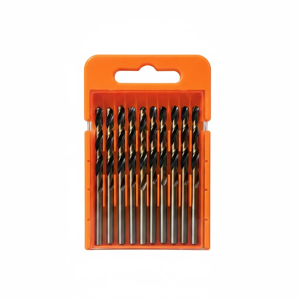 4.2mm HSS M2 Ice Black Bronze Drill Bits 10 Piece Box
