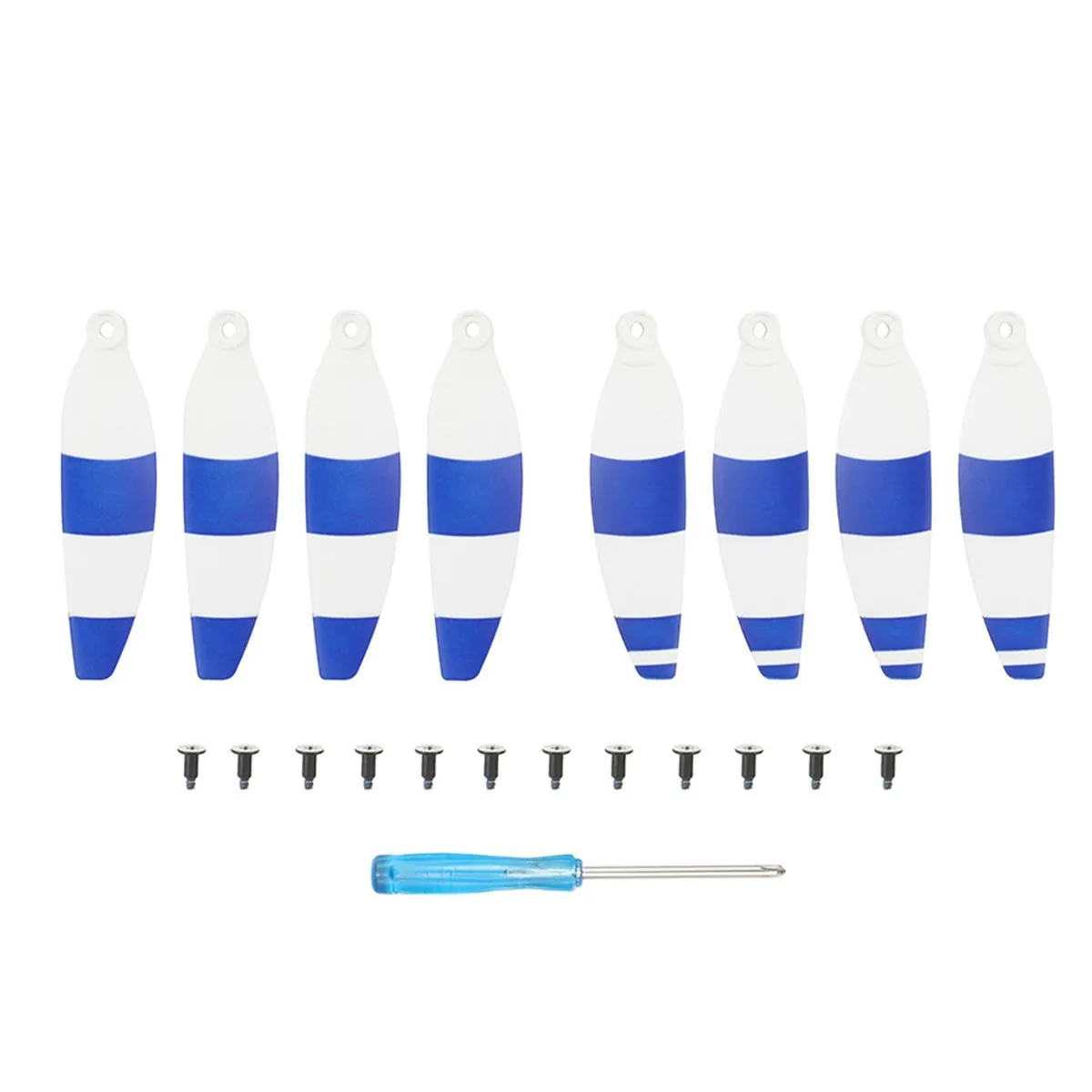 8 Pcs Propeller Drone Accessories for DJI Mavic Mini Replacement Blade Wing - Blue