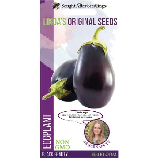 Linda's Original Seeds (2 Pack) - Eggplant