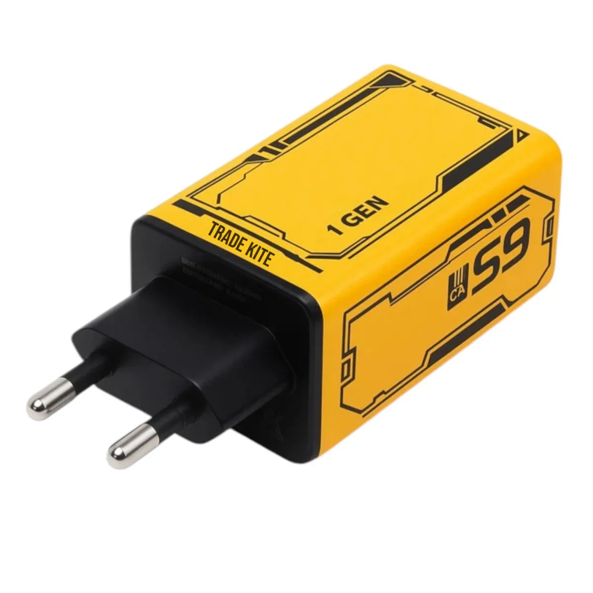 Trade Kite 65W GaN Fast Charger with USB-C & USB-A Fast Charging Cables