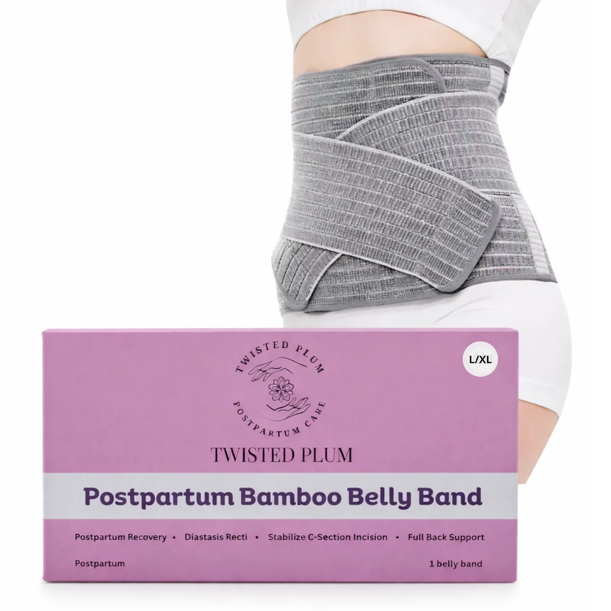 Twisted Plum C-Section Birth Recovery Bundle - L/XL