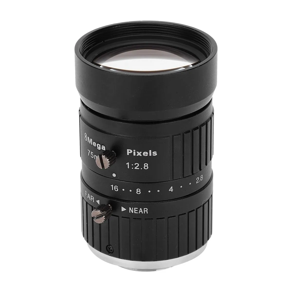 8MP 75mm C-Mount Lens Gift Set