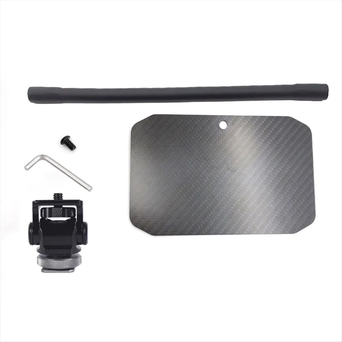 Mini Carbon Fiber Light Block Shading Hood Plate (A)