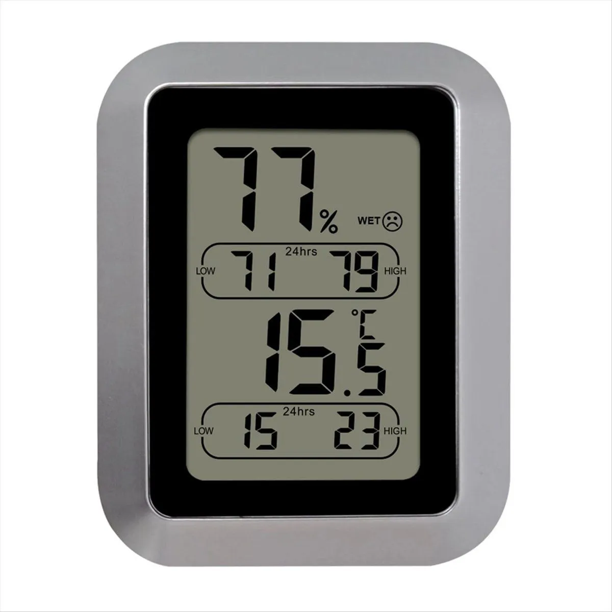 Home Hydrothermograph Digital Temperature and Humidity Compatible with None