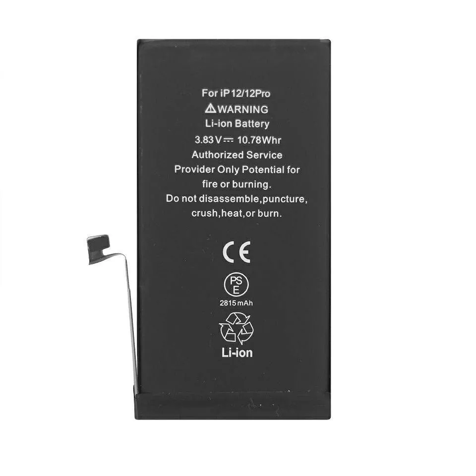 Iphone 12/12 Pro High Quality Replacement Battery