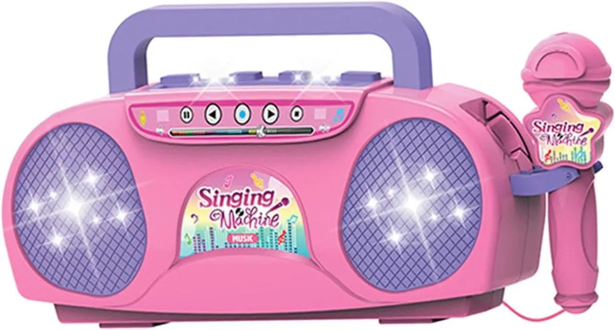 Kids Karaoke Singing Machine with Microphone