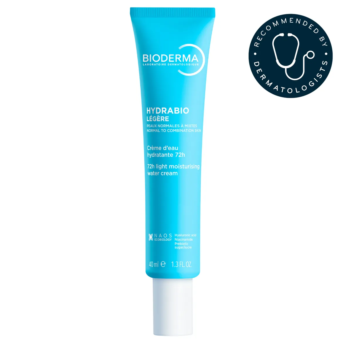 BIODERMA Hydrabio Light Cream for Normal to Combination Sensitive Skin 40ml
