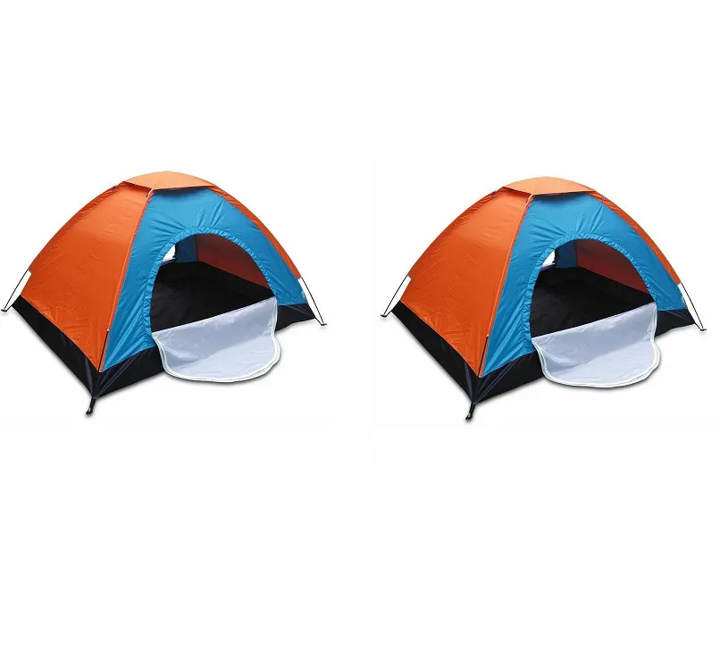 6-Person Outdoor Camping Waterproof Tent, 250cm - 2 Pack