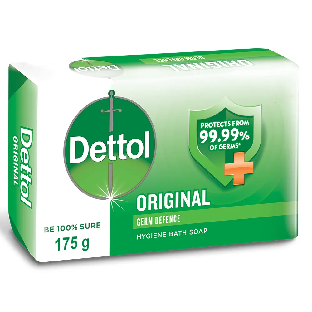 Dettol 175g Hygiene Soap, Hand & Body Soap, Original