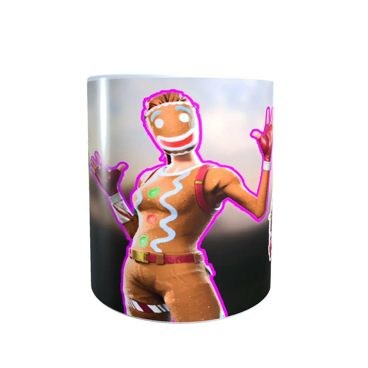 Ginger Bread People - Fortnite Christmas Coffee Mug