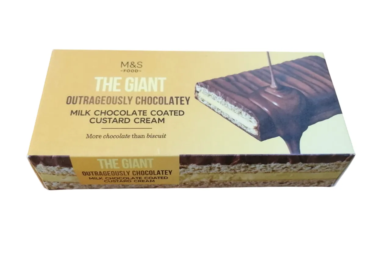 M&S Collection The Giant Milk Chocolate Coated Custard Cream 270g