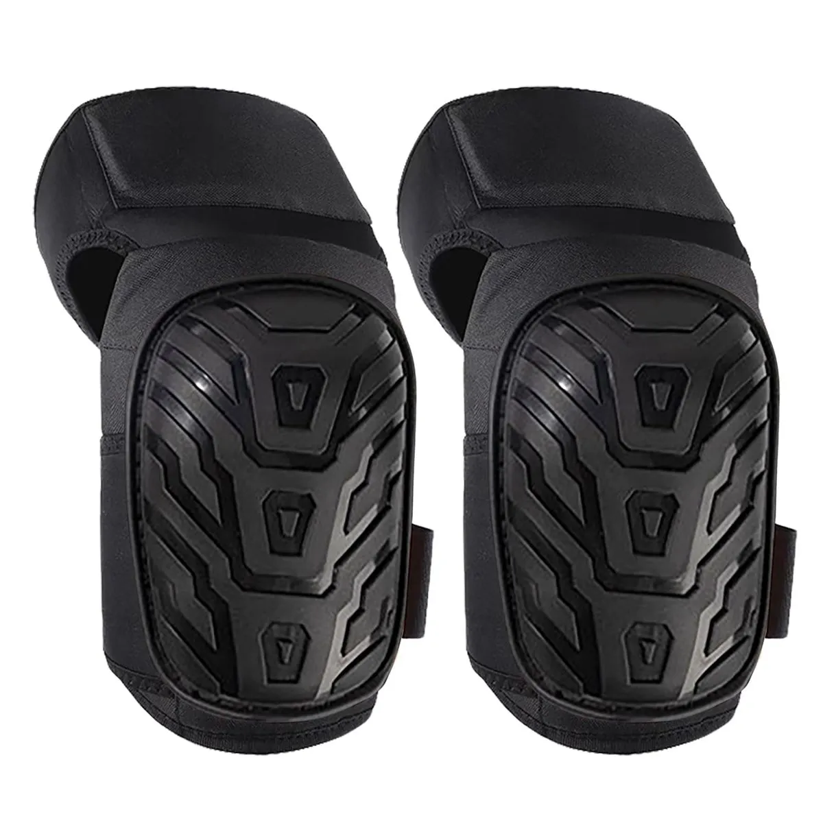 Cycling Wear Resistant Protective Gear Knee Pads - Black