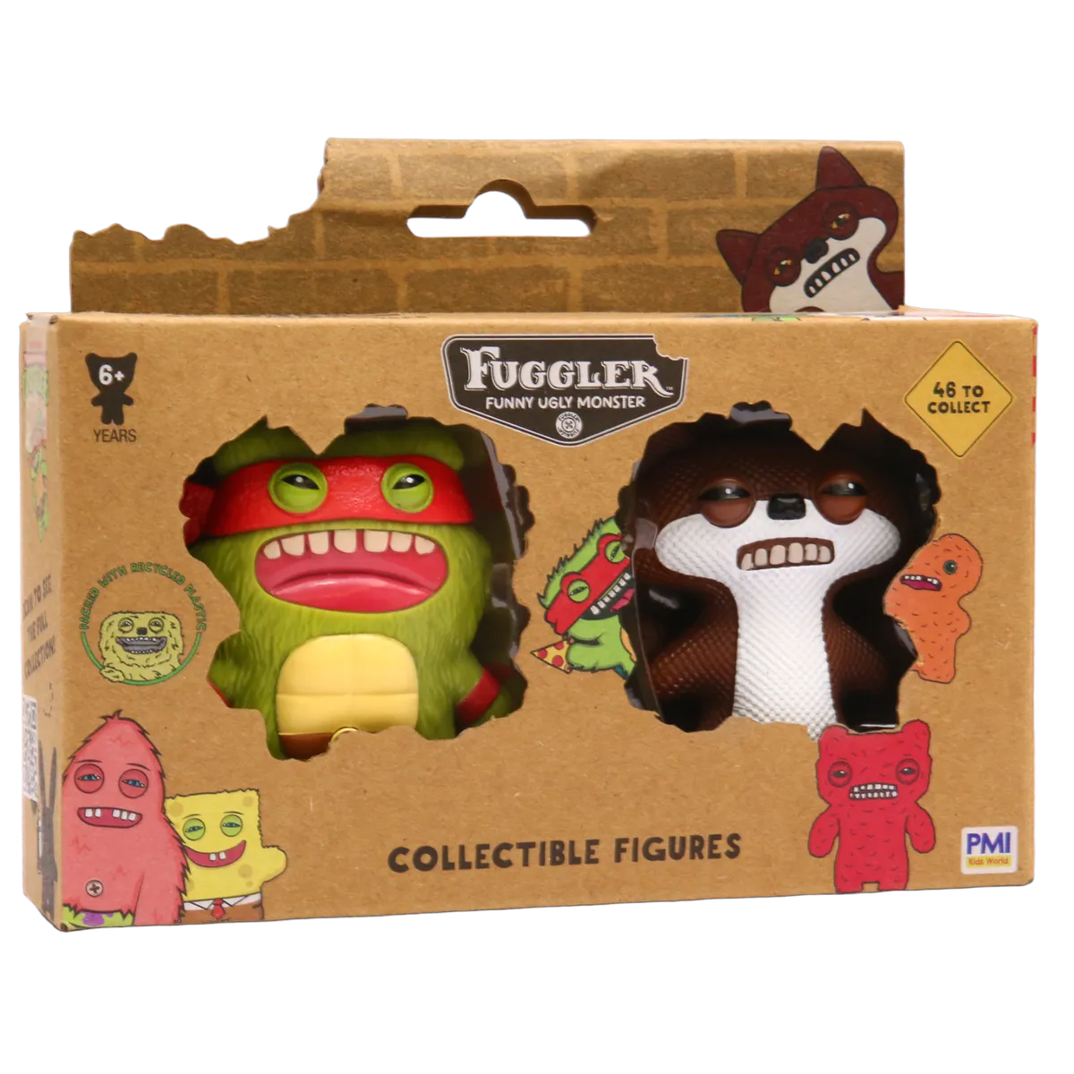 Fuggler Series 2 Collectible Figures 2 Pack Window Box