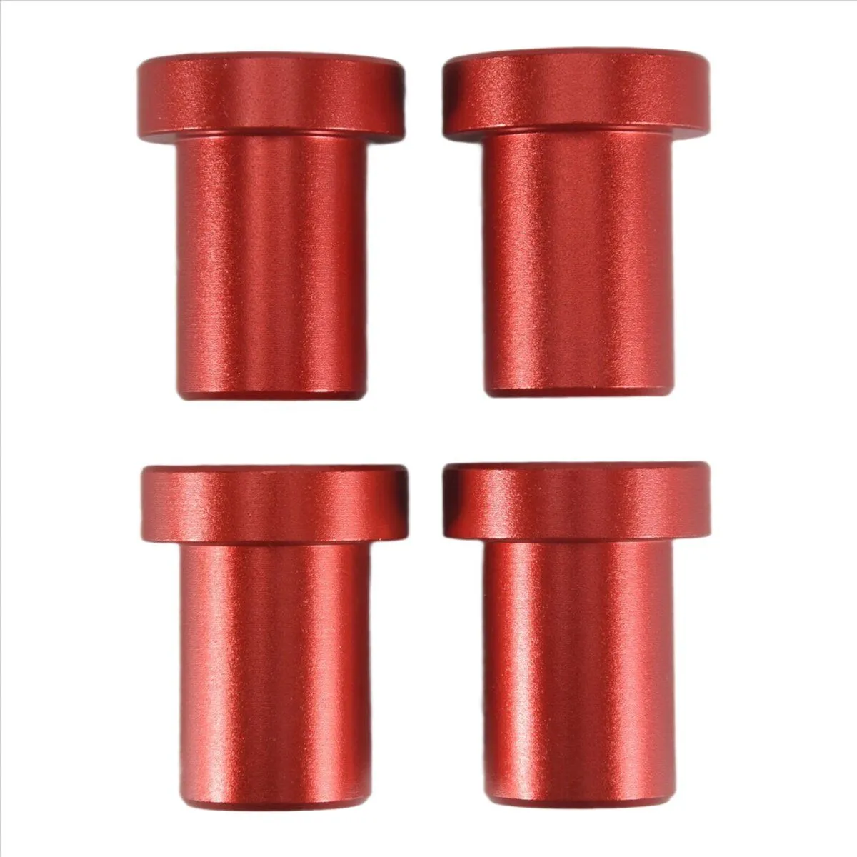 4Pcs Bench Dog Clamp for T-Track Planer Plug 20mm Hole (Red)