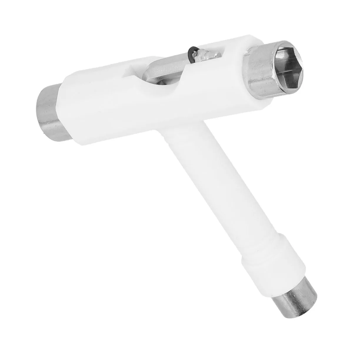 Skate Tool Multifunction T-Hex Key Kit for Skateboard Longboard White