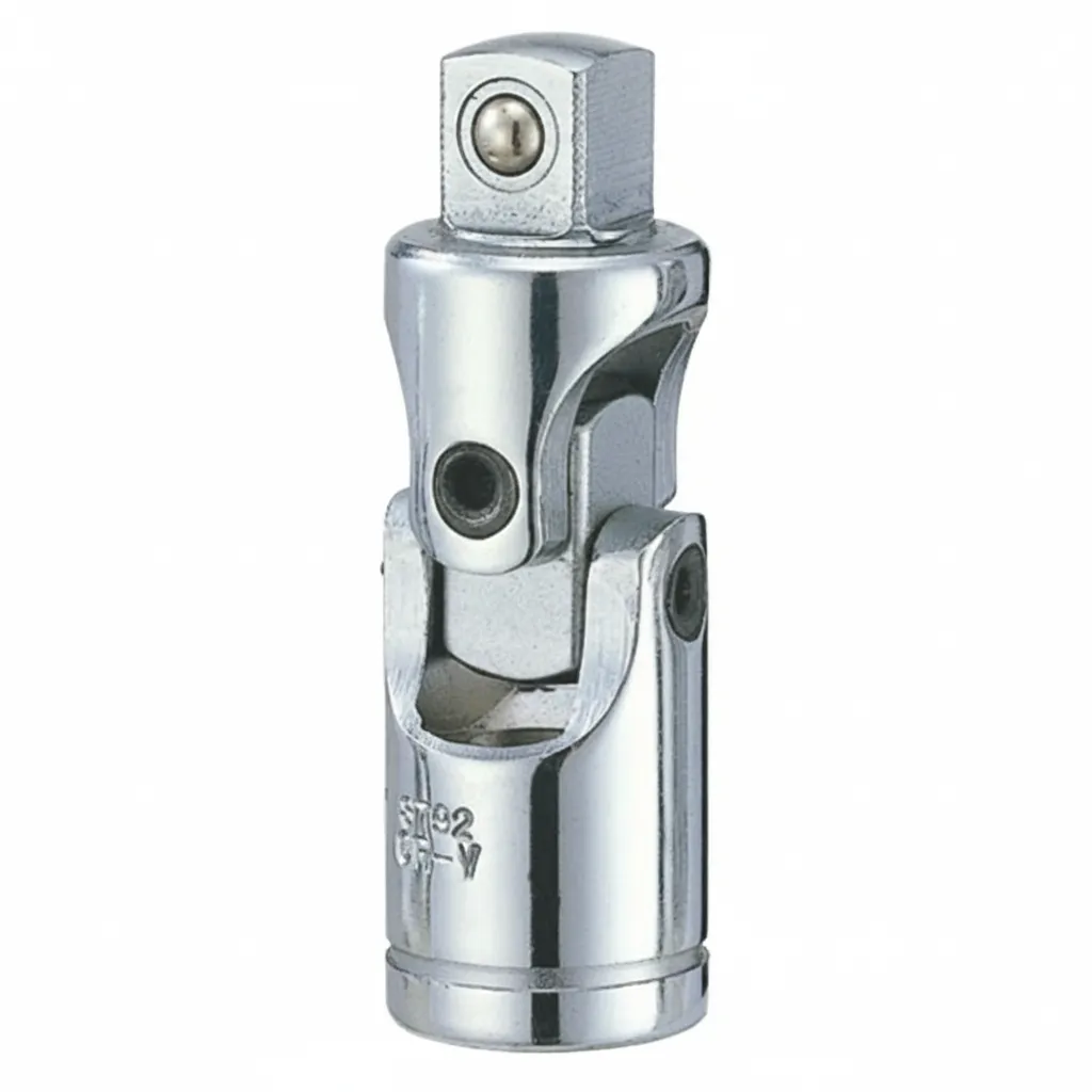 3/8 Inch Universal Joint for Socket Wrenches - 25Â Flexibility