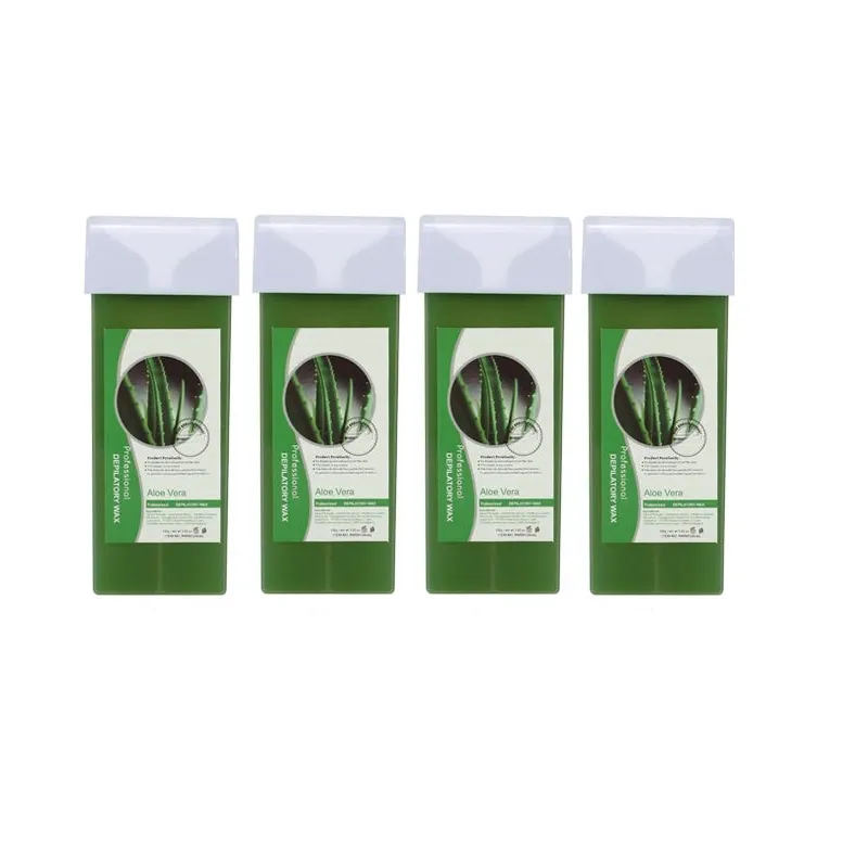 iMbali 4x Depilatory Cartridge Roller Waxing Replacement Kit - Aloe