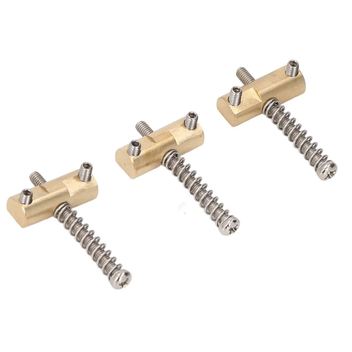 3 Pieces Compensated Guitar Saddles Compatible With TL Electric Guitar