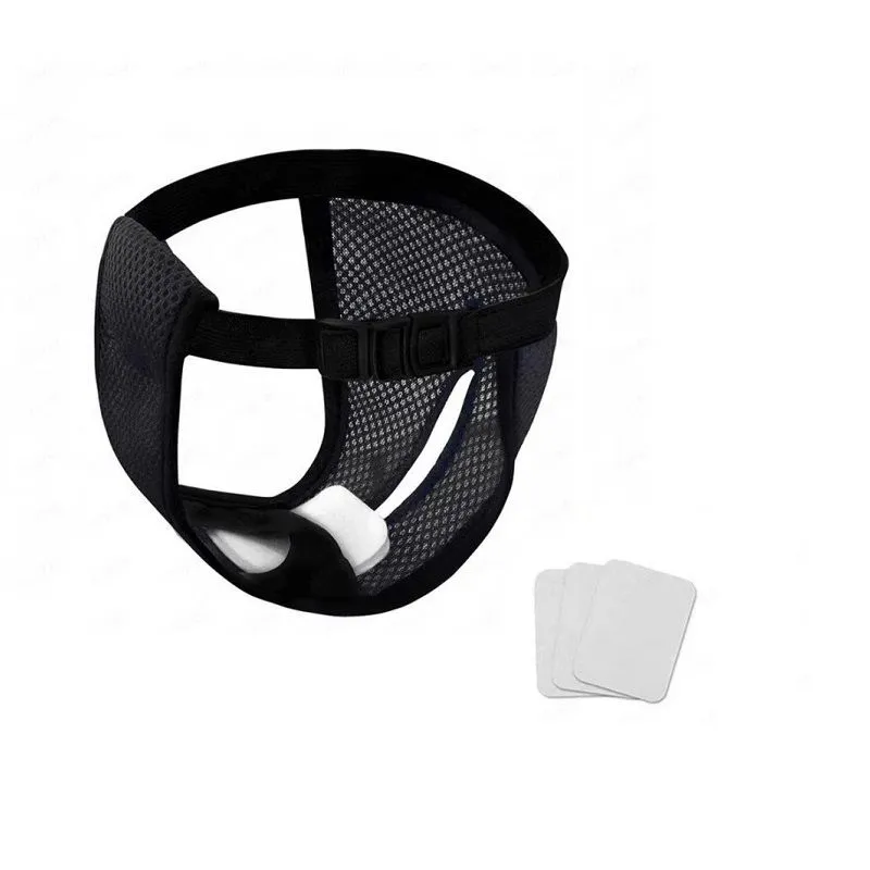 Washable Adjustable Female Dog Sanitary Nappies with 3 Pads - Size M