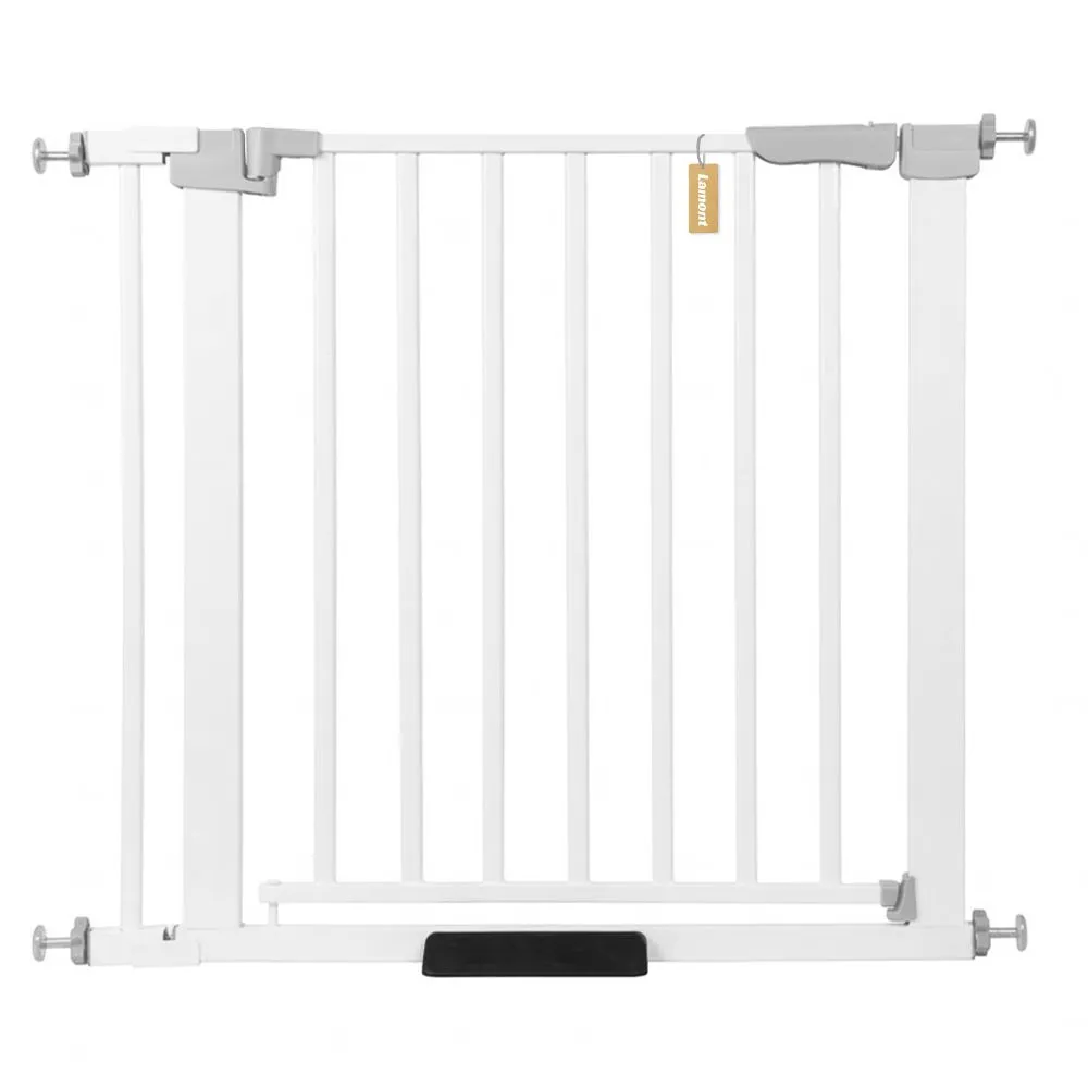 Lamont Automatic Lock Pet Dog Gate Barrier -  (with Extension Piece 7cm(for Door Width 76.5-90cm))