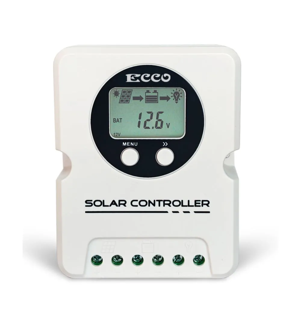 ECCO - PWM 12V / 24V 40A Solar Charge Controller
