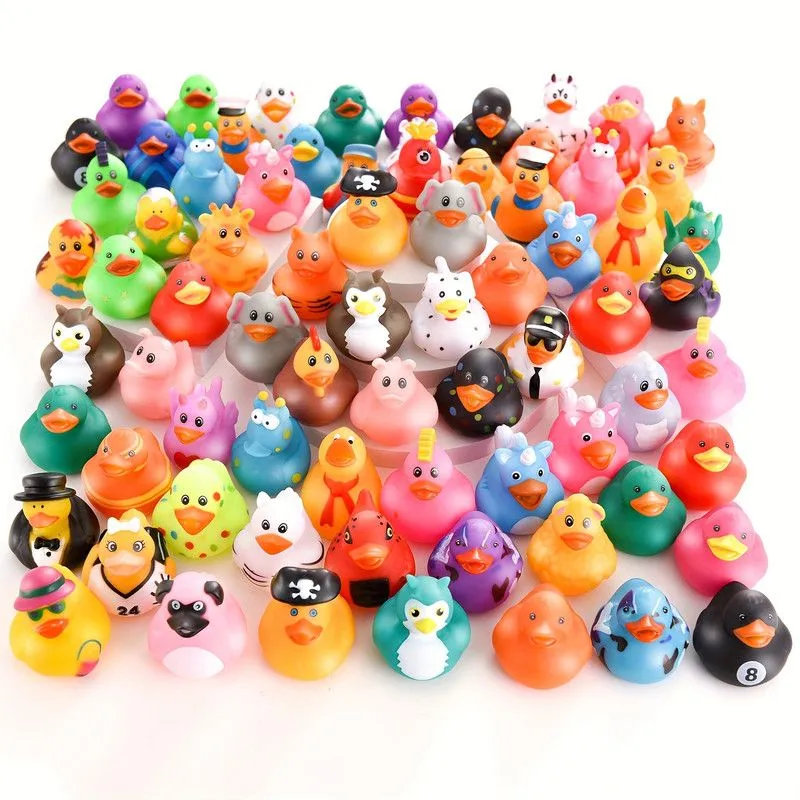 Floating Duck Toys for Pool Bath - Kids Summer Fun for Swimming