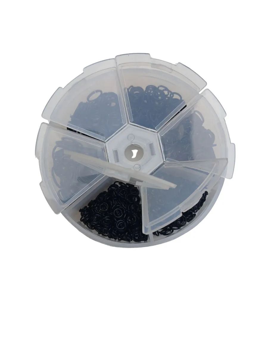 Jump Rings Box (Jewellery Making) - Black