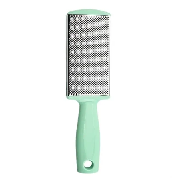 Surgical Grade Stainless Steel Foot File Callous Remover For Dead Hard Skin - Green