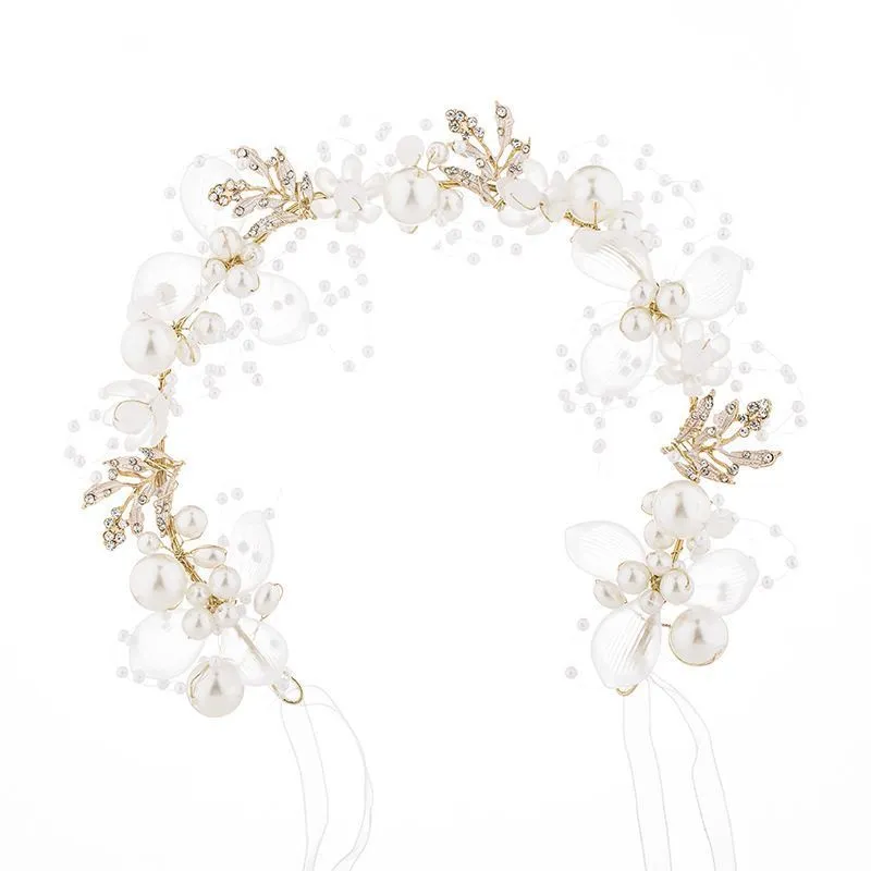 Ribbon Headband-Bridal, Princess Headband Performance, Runway Show