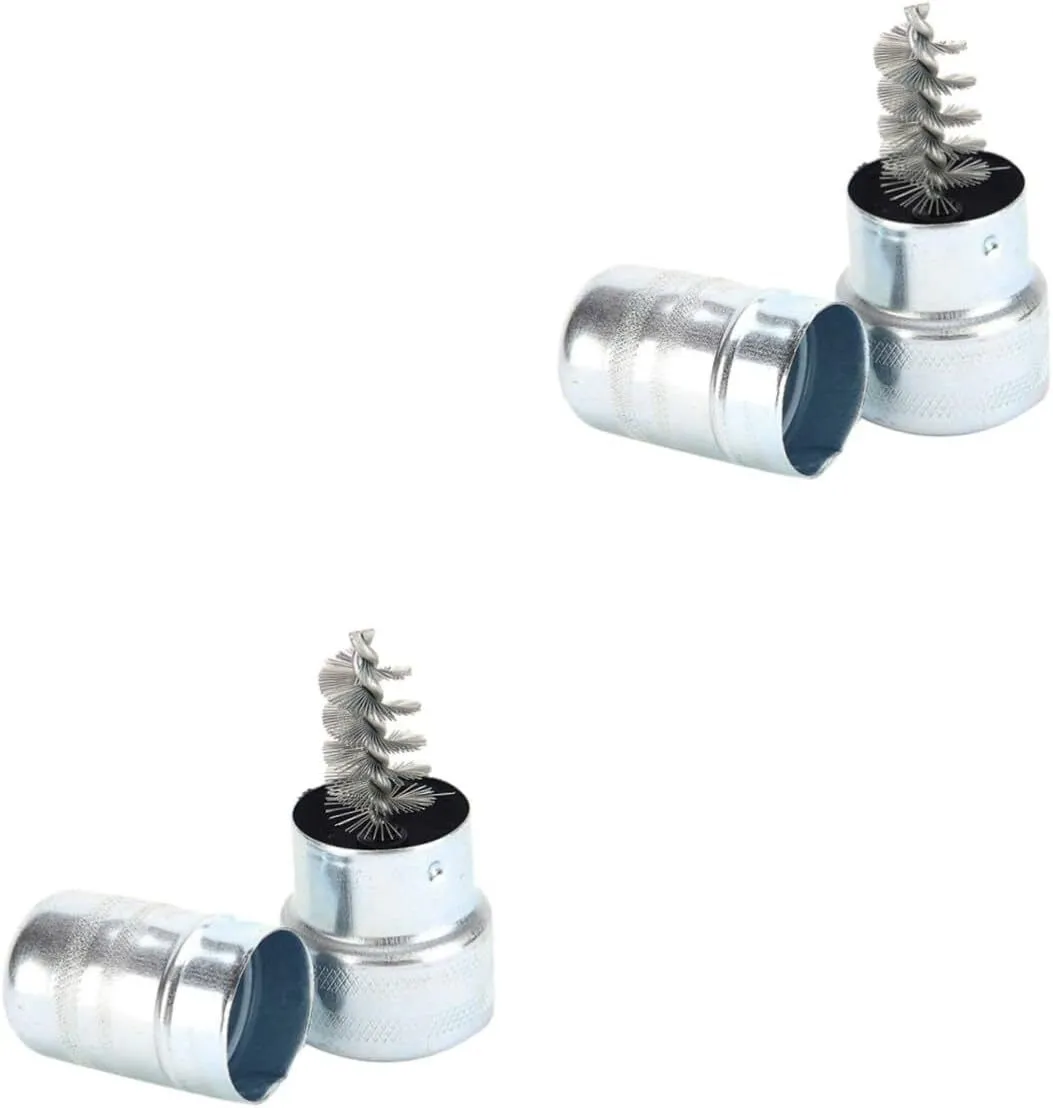 4sets Battery Post Terminal Cleaning Brush Removal Wire Brush Car Battery