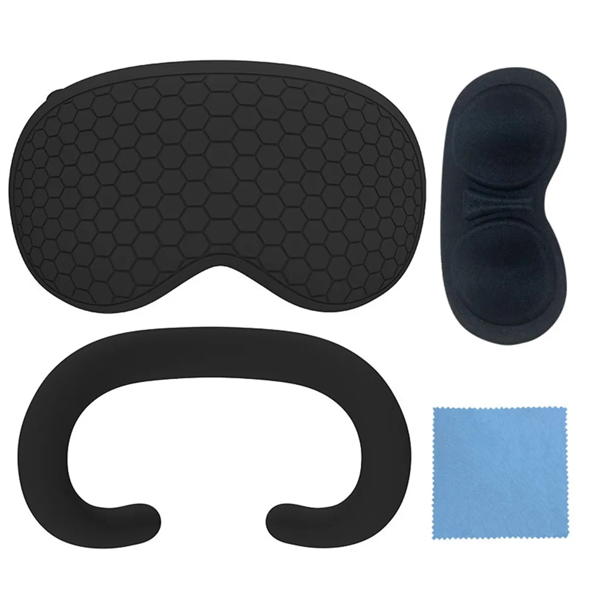 Vision Pro Eye Mask Kit Dustproof VR Accessories compatible with Apple