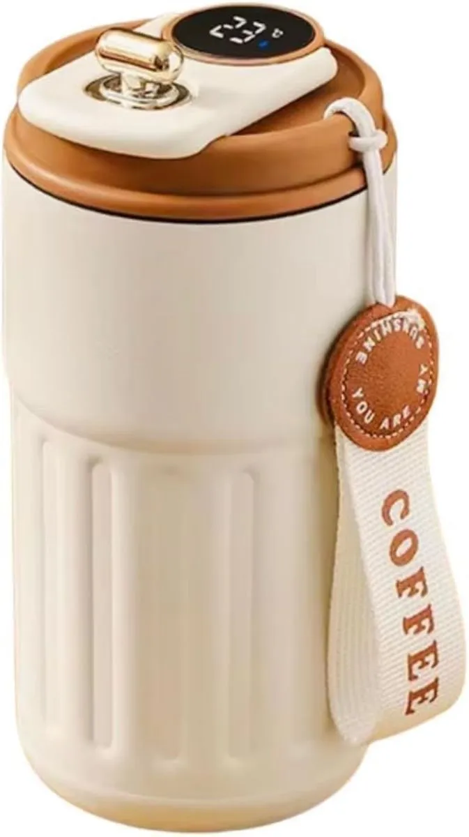 Insulated Tumbler with Temperature Display