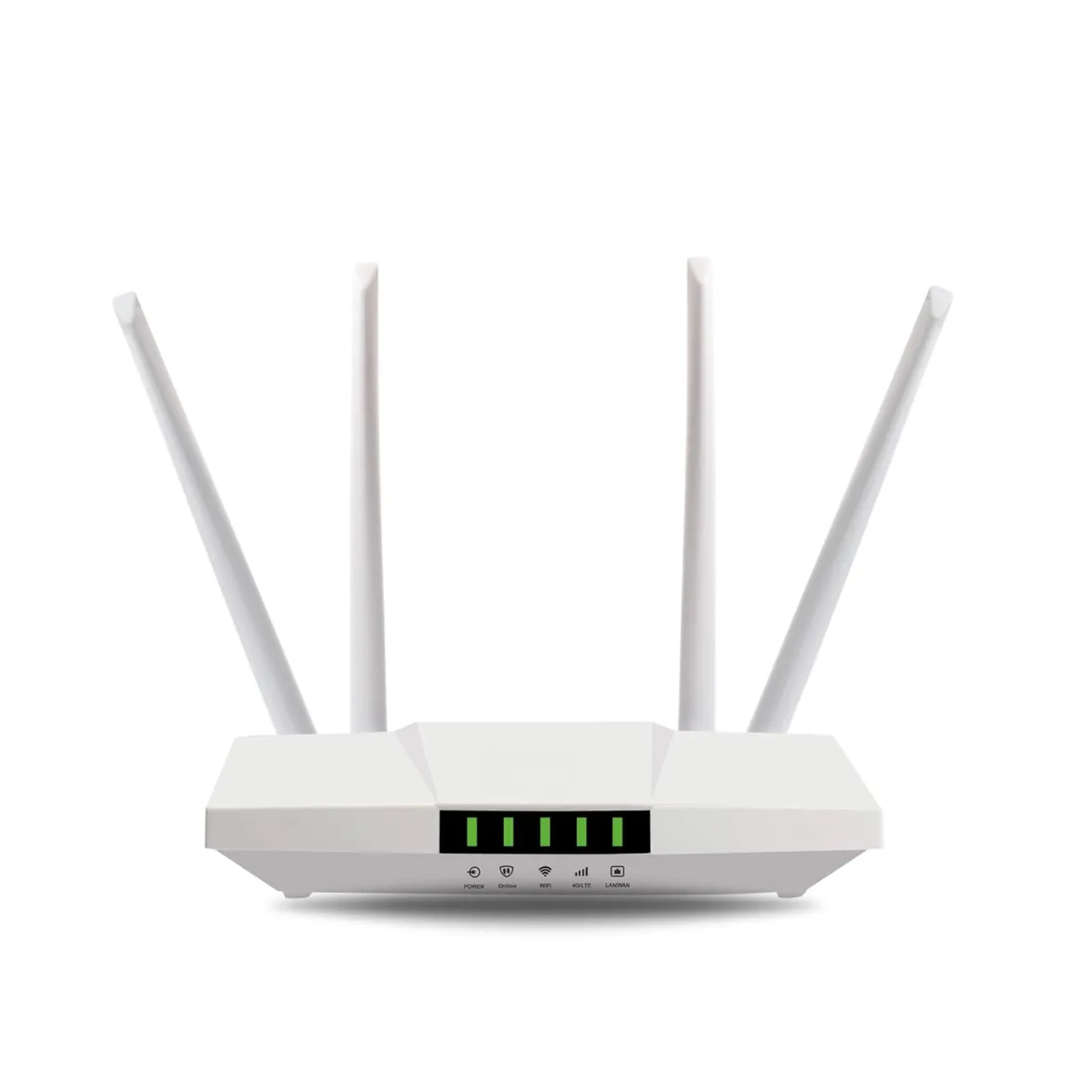 High-Speed 4G LTE Router with SIM Slot & Dual LAN/WAN Connectivity