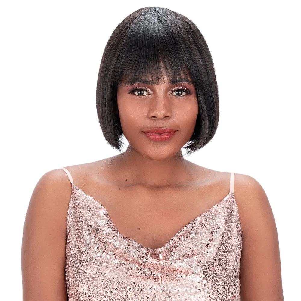 Wigs Joedir Virgin Brazilian Human Hair Wig Bob Wig Wh Erin - 1B#