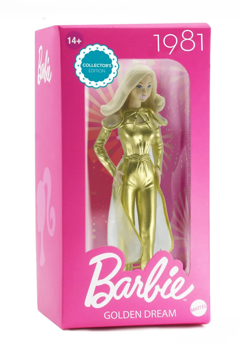 Barbie Collectable Golden Dream Barbie 1981