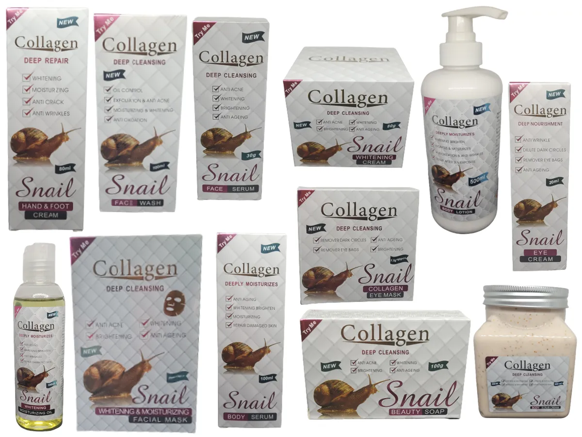 Collagen Snail: Face and Body Combo
